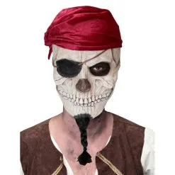 Masque De Pirate Squelette Intégral Pour Adulte