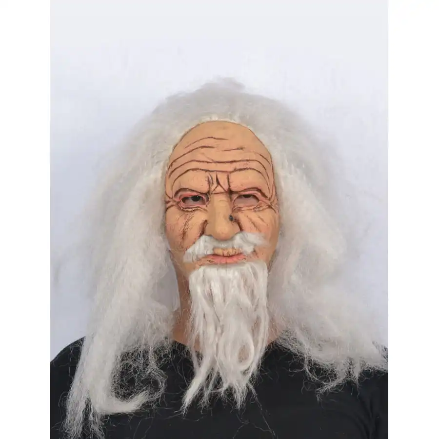 Masque De Très Vieux Monsieur Avec Cheveux – Image 3