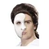 Masque Demi-visage Fantôme Blanc