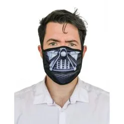 Masque En Tissus Empreur Noir