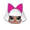 Masque Facial De Diva Pour Enfant, LOL Surprise