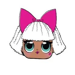 Masque Facial De Diva Pour Enfant, LOL Surprise