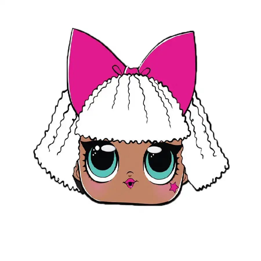 Masque Facial De Diva Pour Enfant, LOL Surprise