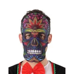 Masque Jour Des Mort En Feutrine Pour Adulte