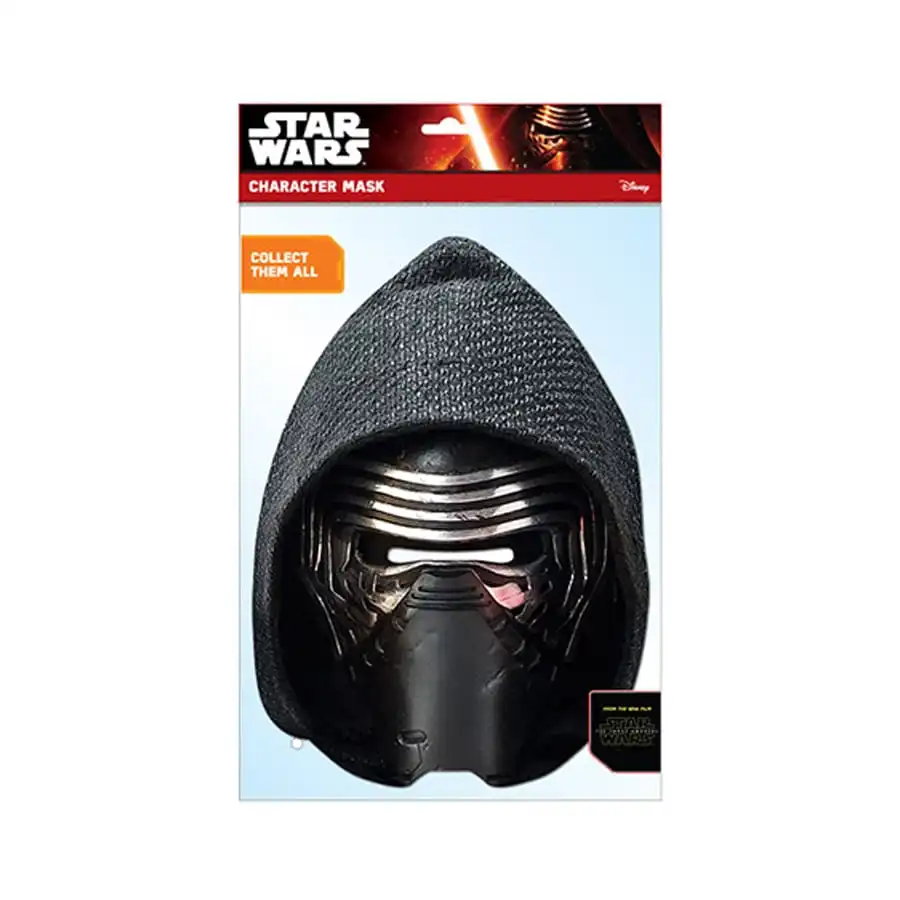 Masque Kylo Ren En Carton Plat