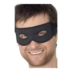Masque Loup Noir De Bandit