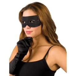 Masque Loup Noir De Vengeur Masqué