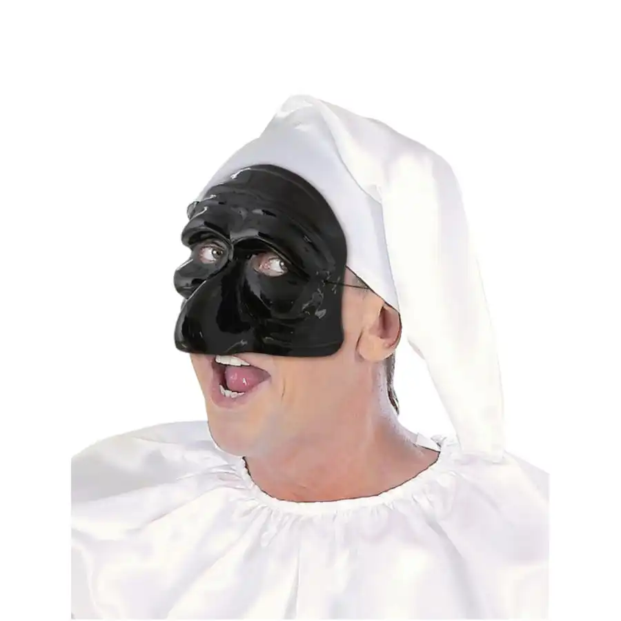 Masque Noir De Polichinelle