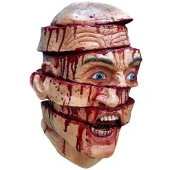 Masque Tête Tranchée En Petits Morceaux