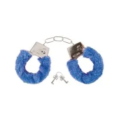 Menottes Avec Froufrous Bleu