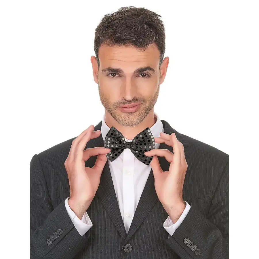 Noeud Papillon Recouvert De Sequins – Image 6