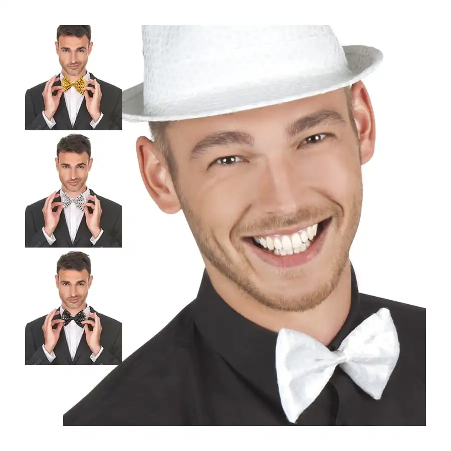 Noeud Papillon Recouvert De Sequins