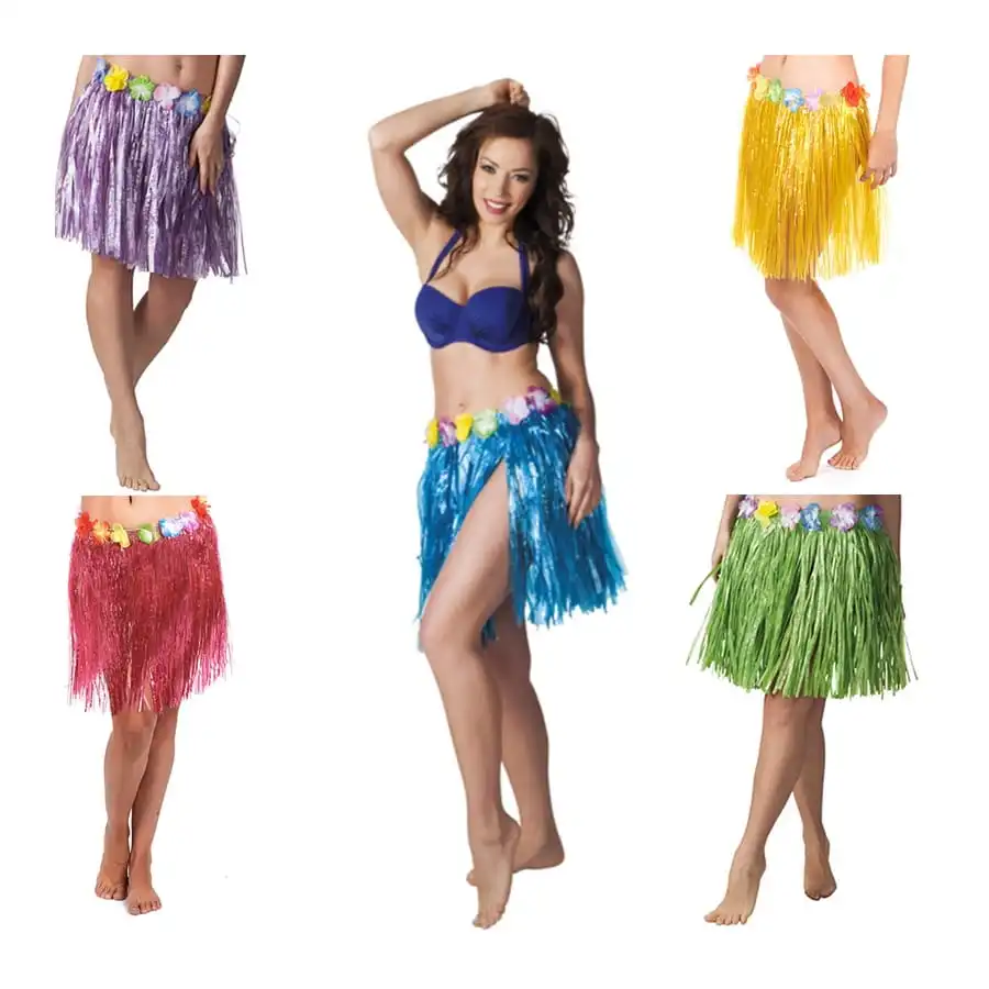 Pagne HawaĂŻen Court Ceinture Fleurie