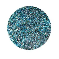 Paillettes Bleu Galaxy Pour La Peau Biodégradables