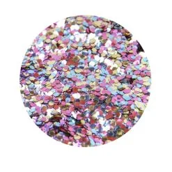 Paillettes Multicolores Visage, Biodégradables