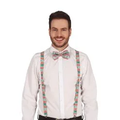 Paire De Bretelles De Noël