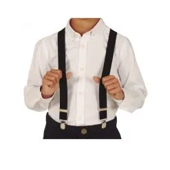 Paire De Bretelles Noires Pour Enfant