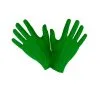 Paire De Gants Verts Pour Femme, En Tissu