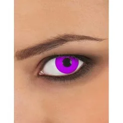 Paire De Lentilles Violettes Unies