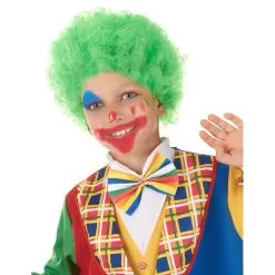 Perruque Afro Verte Pour Enfant