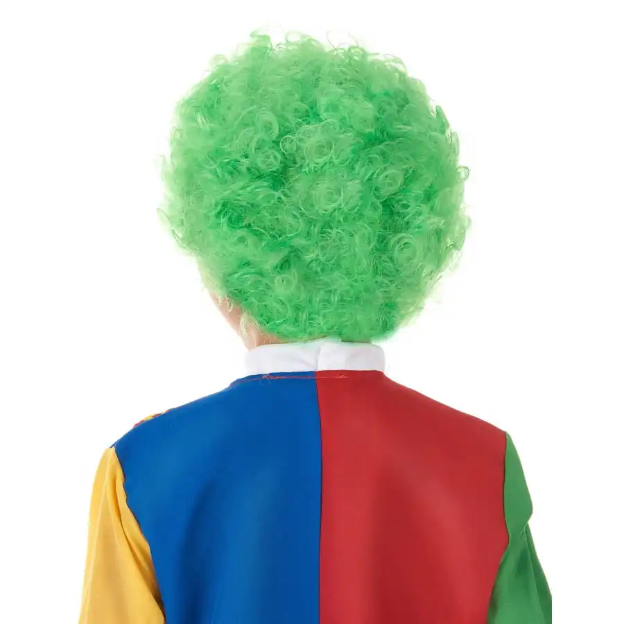 Perruque Afro Verte Pour Enfant – Image 2
