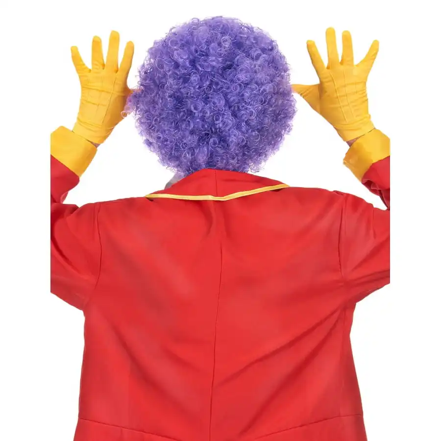 Perruque Afro Violette Volumineuse – Image 4