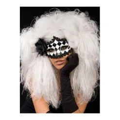 Perruque Blanche Baroque Volumineuse