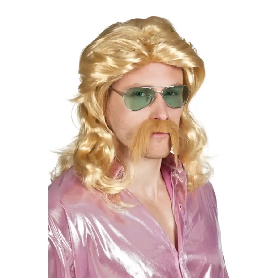 Perruque Blonde Funck Pour Homme