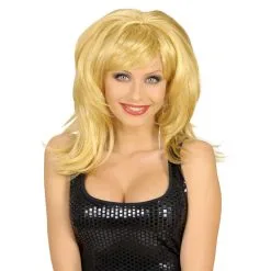 Perruque Blonde Mi-longue Années 60