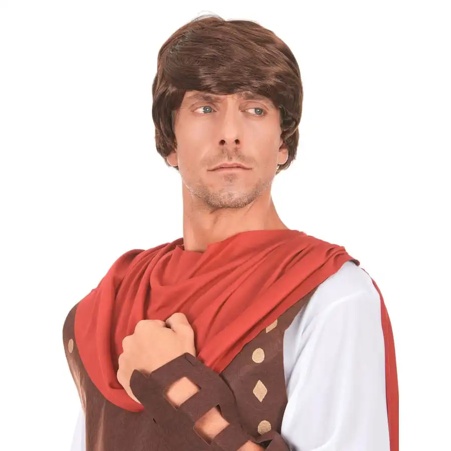 Perruque Châtain De Romain – Image 2