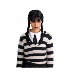 Perruque D'écolière à Tresses Noires