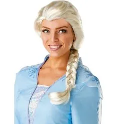 Perruque De Elsa La Reine Des Neiges 2 Pour Adulte