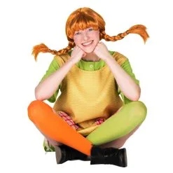 Perruque De Fifi Brindacier Pour Femme Adulte