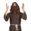 Perruque De Jésus Avec Barbe Chatain