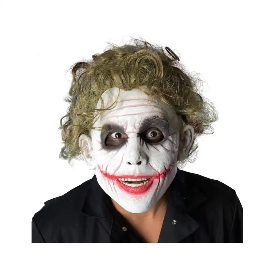 Perruque De Joker Bouclée Pour Adulte