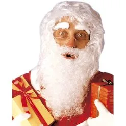 Perruque De Père Noel Avec Barbe Et Cache Sourcils
