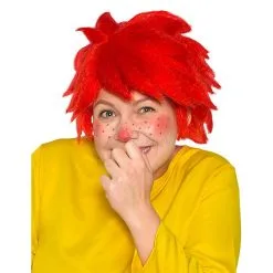 Perruque De Pumuckl Pour Femme