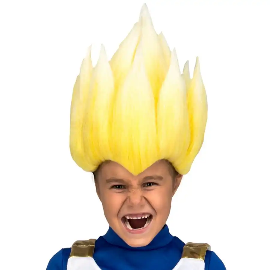 Perruque De Vegeta Super Guerrier Pour Enfant