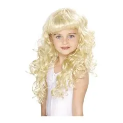 Perruque Princesse Fille Blonde