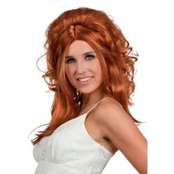 Perruque Rousse De Style Cowgirl