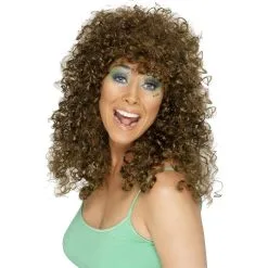 Perruque Sonia Chatain Bouclée