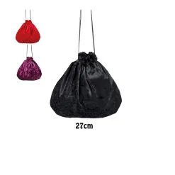 Petite Bourse Effet Velours Style Médiéval 27cm