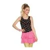 Petite Jupe Rose Fluo à Volants