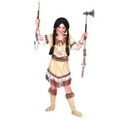 Petite Robe à Franges D'indienne Pour Enfant