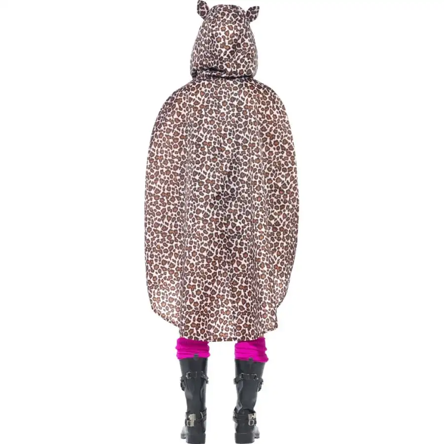 Poncho Léopard Imperméable – Image 3