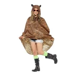Poncho Tigre Imperméable