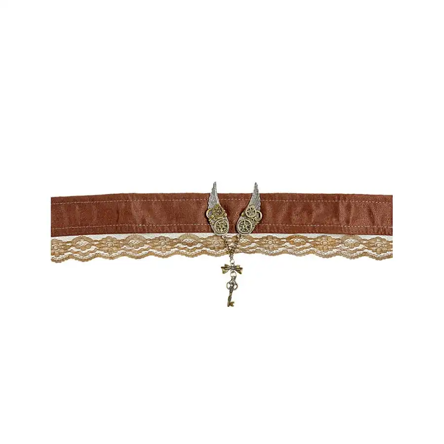 Ras De Cou Steampunk Avec Petite Clés