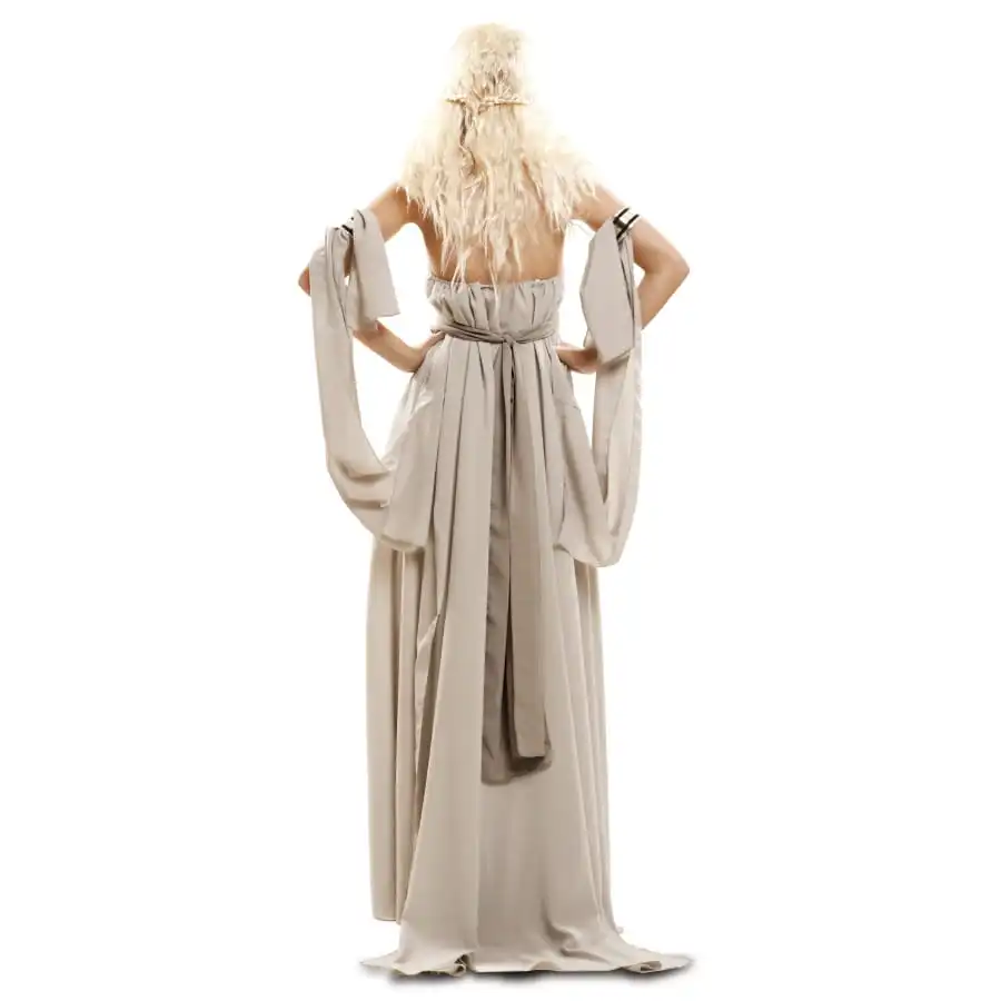 Robe Blanc Cassé De Daenerys Targaryen Pour Femme – Image 2