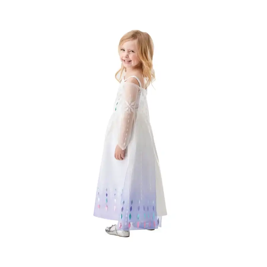 Robe Blanche De Elsa Pour Fille – Image 2