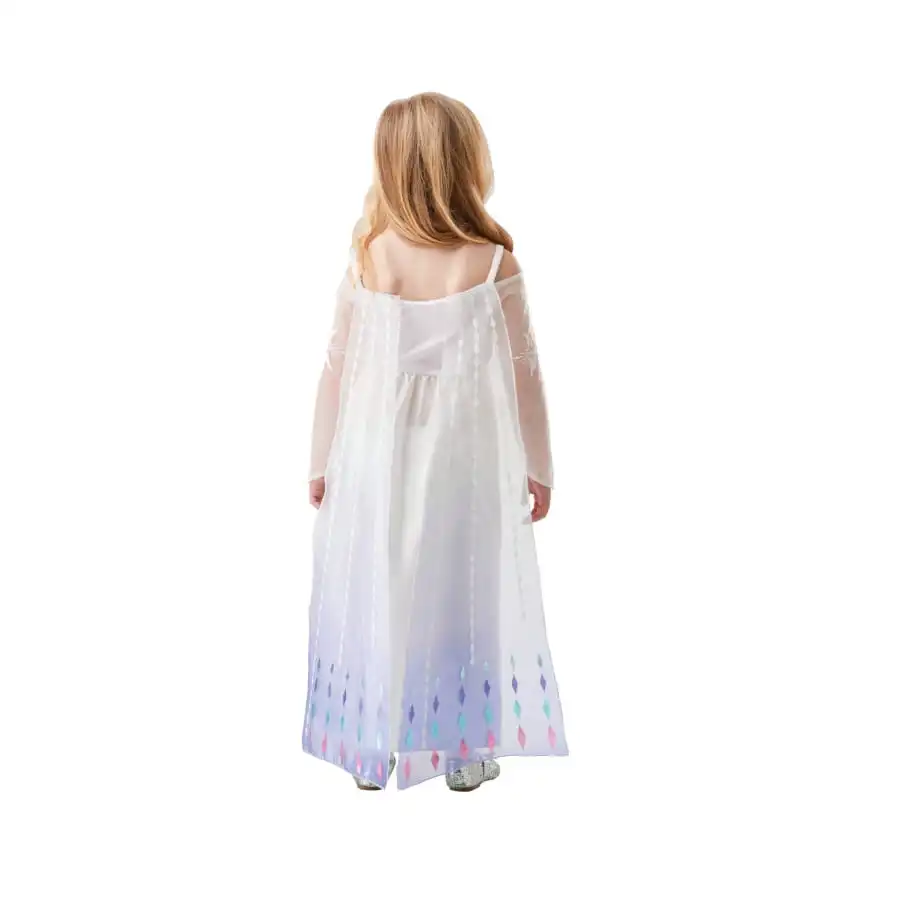 Robe Blanche De Elsa Pour Fille – Image 3